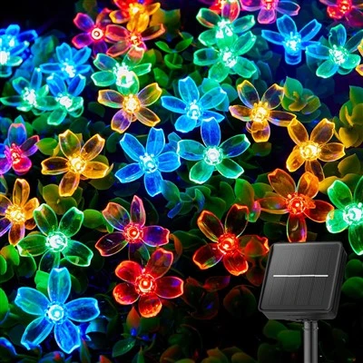 LED cvjetne solarne svjetiljke za vrtnu ogradu